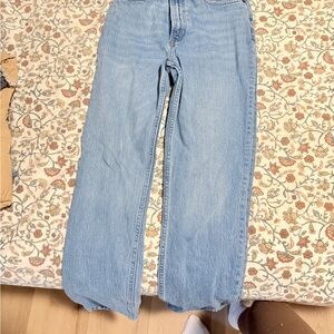 Abercrombie & Fitch Light Blue Straight Leg Jeans
